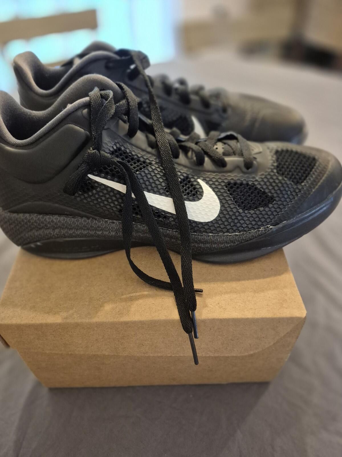 Nike Nike Zoom Hyperfuse 10.5 SAMPLE Promo Pair Black Rare! Size US 10.5 / EU 43-44 - 4 Thumbnail
