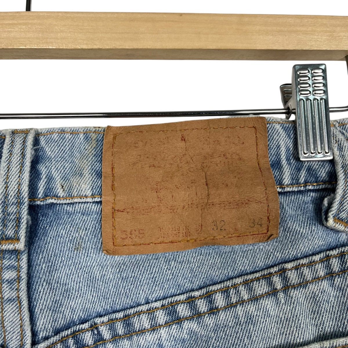Levi's Vintage Clothing Vintage 90s Levis Lot 555 Denim Jeans Size US 32 / EU 48 - 16 Thumbnail