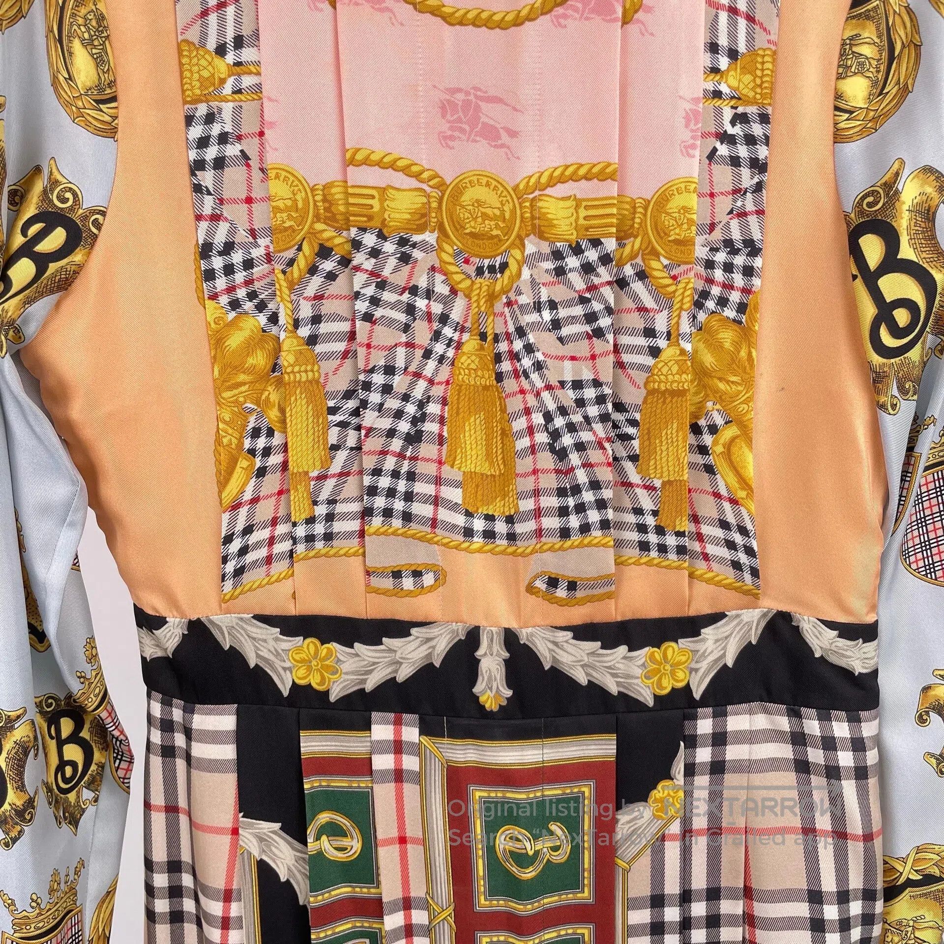 Burberry Burberry Baroque print dress size 38| Size XS / US 0-2 / IT 36-38 - 3 Thumbnail