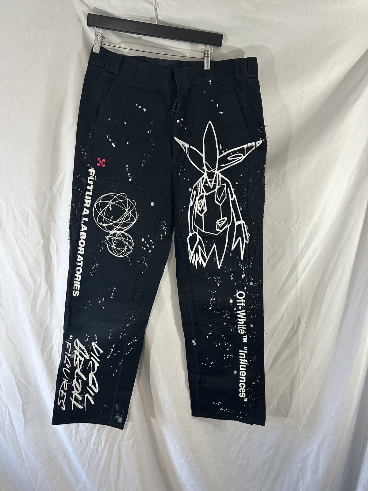 Off-White OFF-WHITE ARTWORK PANTS Size US 34 / EU 50 - 3 Thumbnail