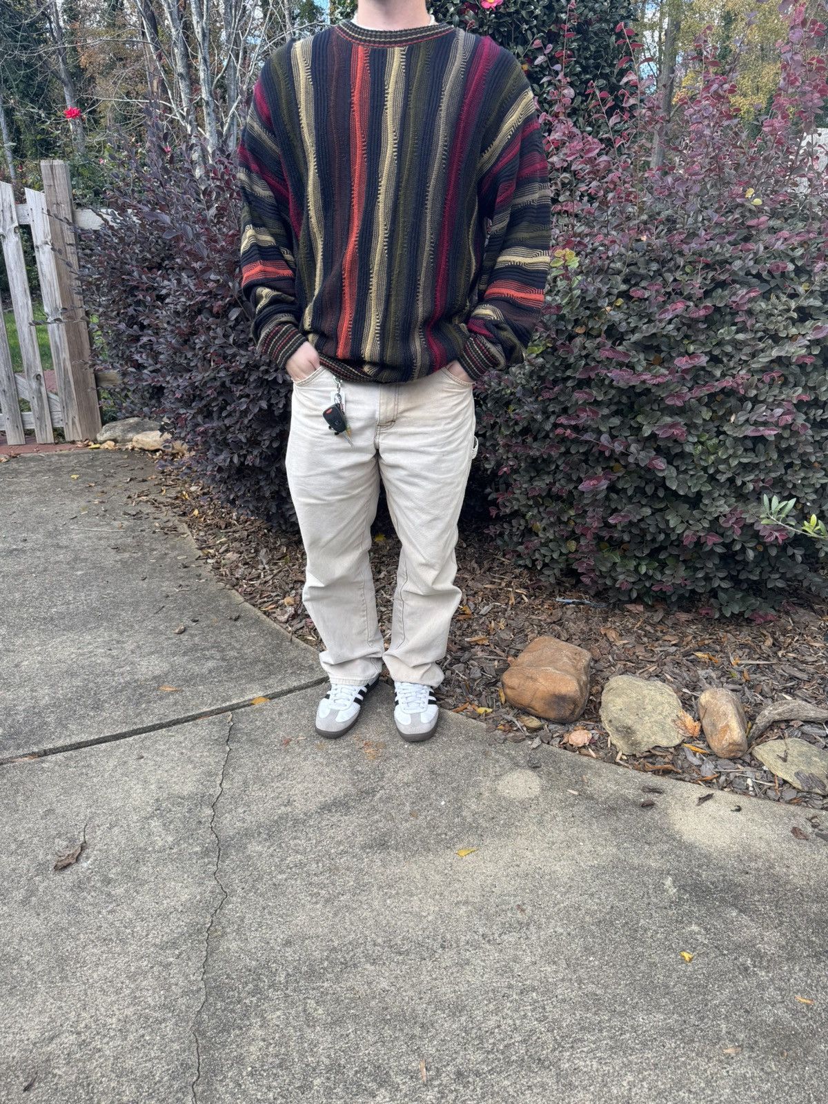 Coogi 90s Protégé Multi-Colored Coogi Style Essential Sweater Size US L / EU 52-54 / 3 - 2 Thumbnail