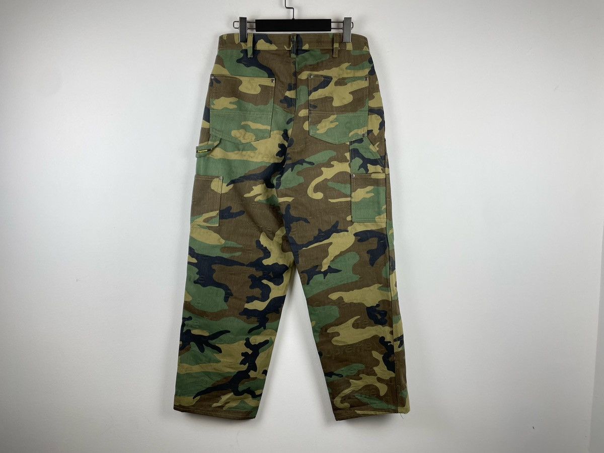 Supreme Supreme Jacquard Logos Double Knee Denim Painter Jeans Size US 30 / EU 46 - 7 Thumbnail