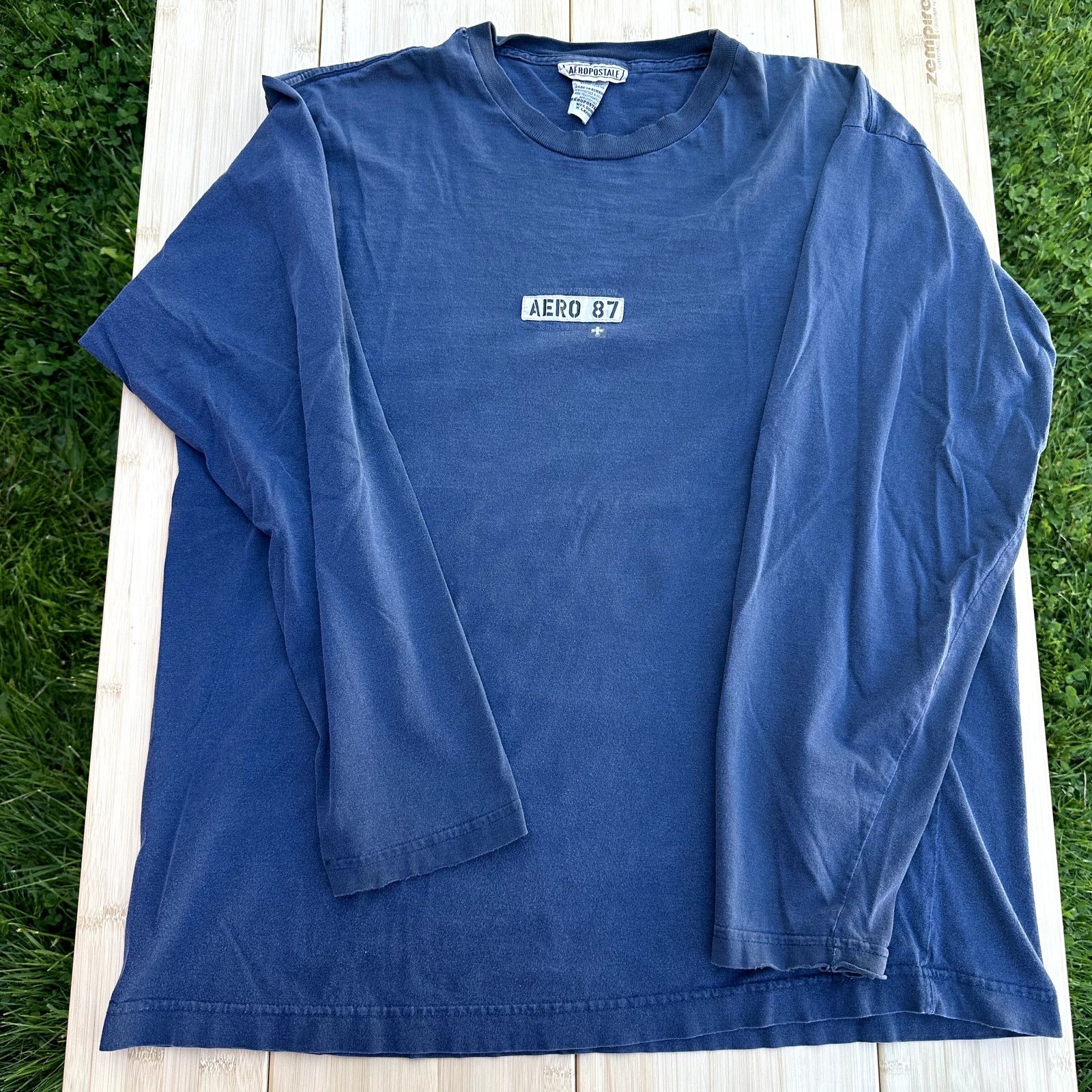 Aeropostale Vintage Aeropostale Long Sleeve Shirt Preppy Shirt Size XL Size US XL / EU 56 / 4 - 1 Thumbnail
