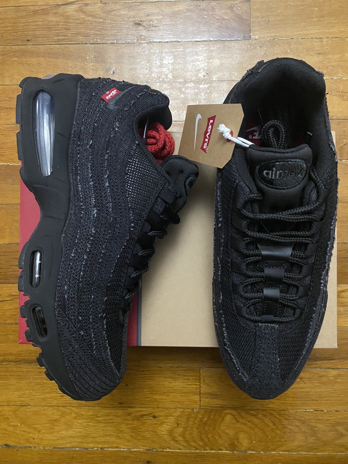 Size Nike Air Max 95 OG Levis Black Men's