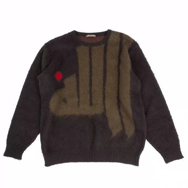 Yohji Yamamoto Yohji Yamamoto yohji yamamoto 1980s wool blend knit sweate Size US M / EU 48-50 / 2 - 1 Thumbnail