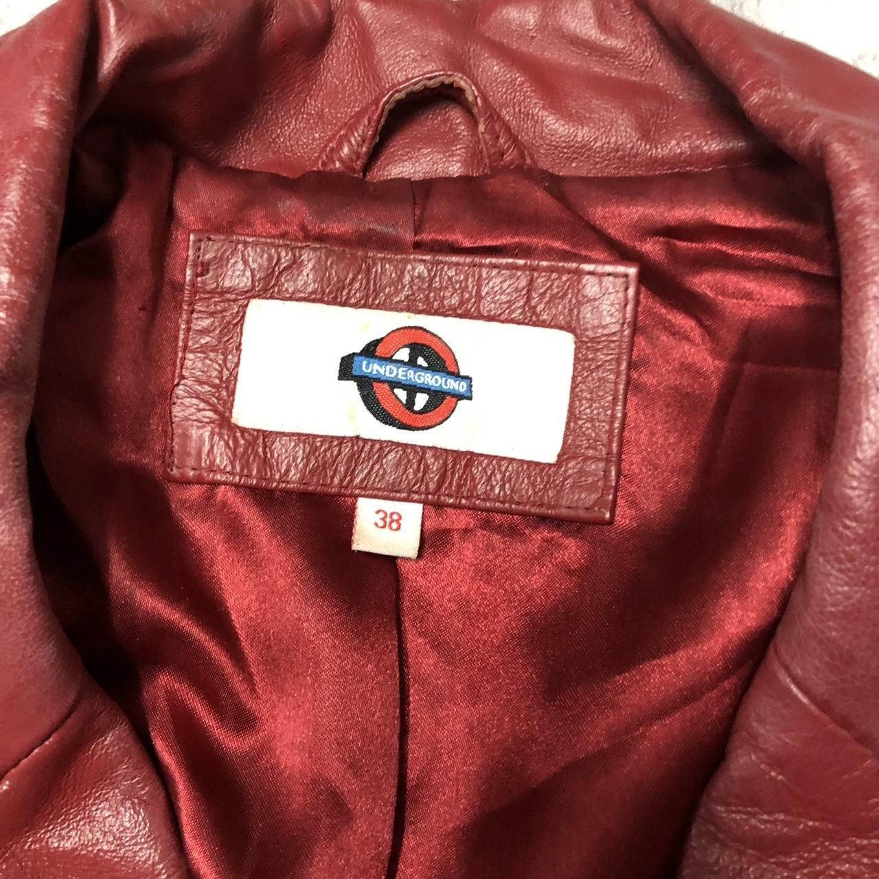 Other Red faux leather jacket with a punk vibe #fauxleatherjacket Size ONE SIZE - 4 Thumbnail