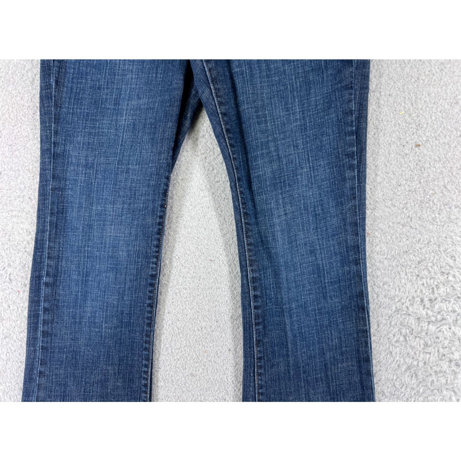 Old Navy Old Navy Jeans Womens 4 Blue Denim The Flirt Mid Rise Flare Cotton 29x29 Size 27" / US 4 / IT 40 - 3 Thumbnail