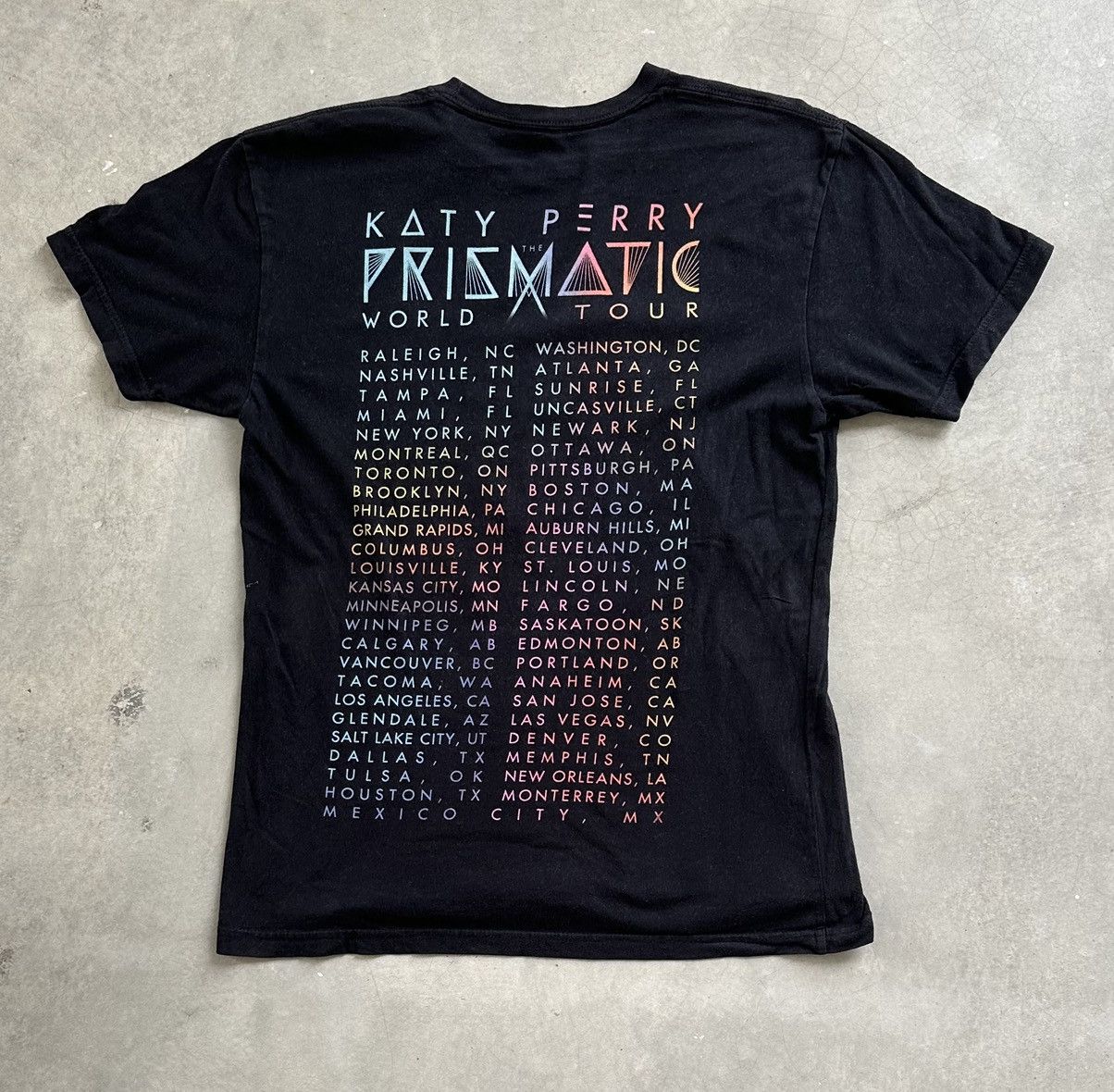 Band Tees KATY PERRY PRISMATIC TOUR TEE Size US M / EU 48-50 / 2 - 4 Thumbnail