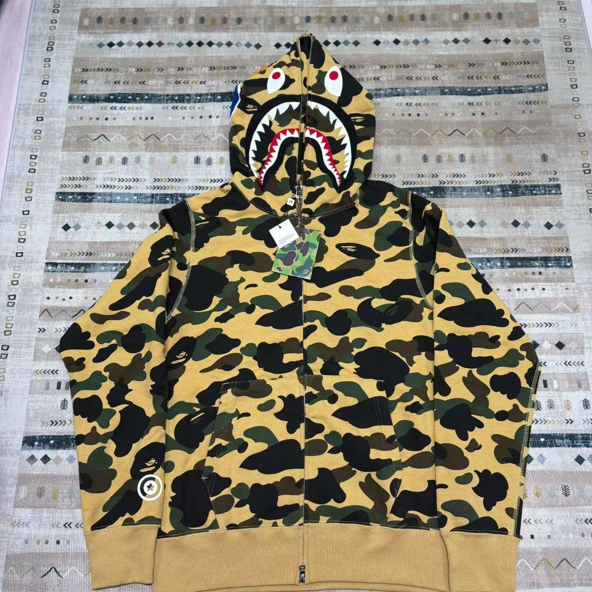 Bape BAPE CAMO FULL ZIP HOODIE Size US M / EU 48-50 / 2 - 1 Thumbnail