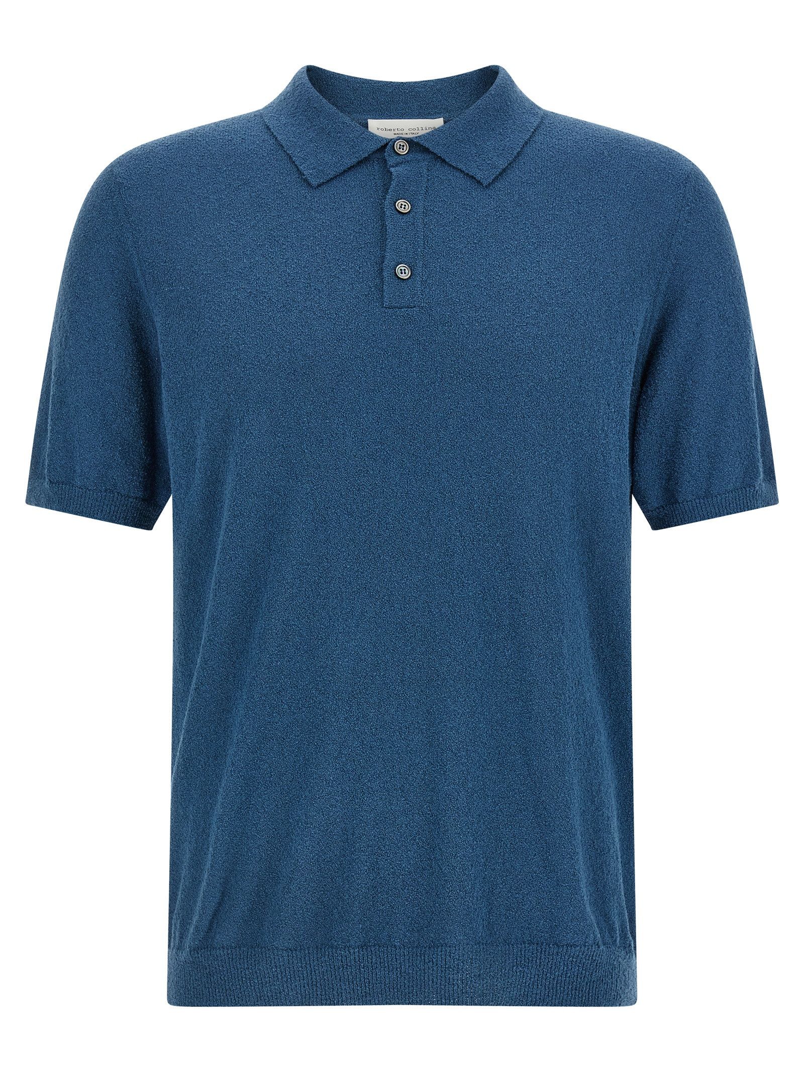 Roberto Collina Spongy Effect Polo Shirt Size US L / EU 52-54 / 3 - 1 Thumbnail