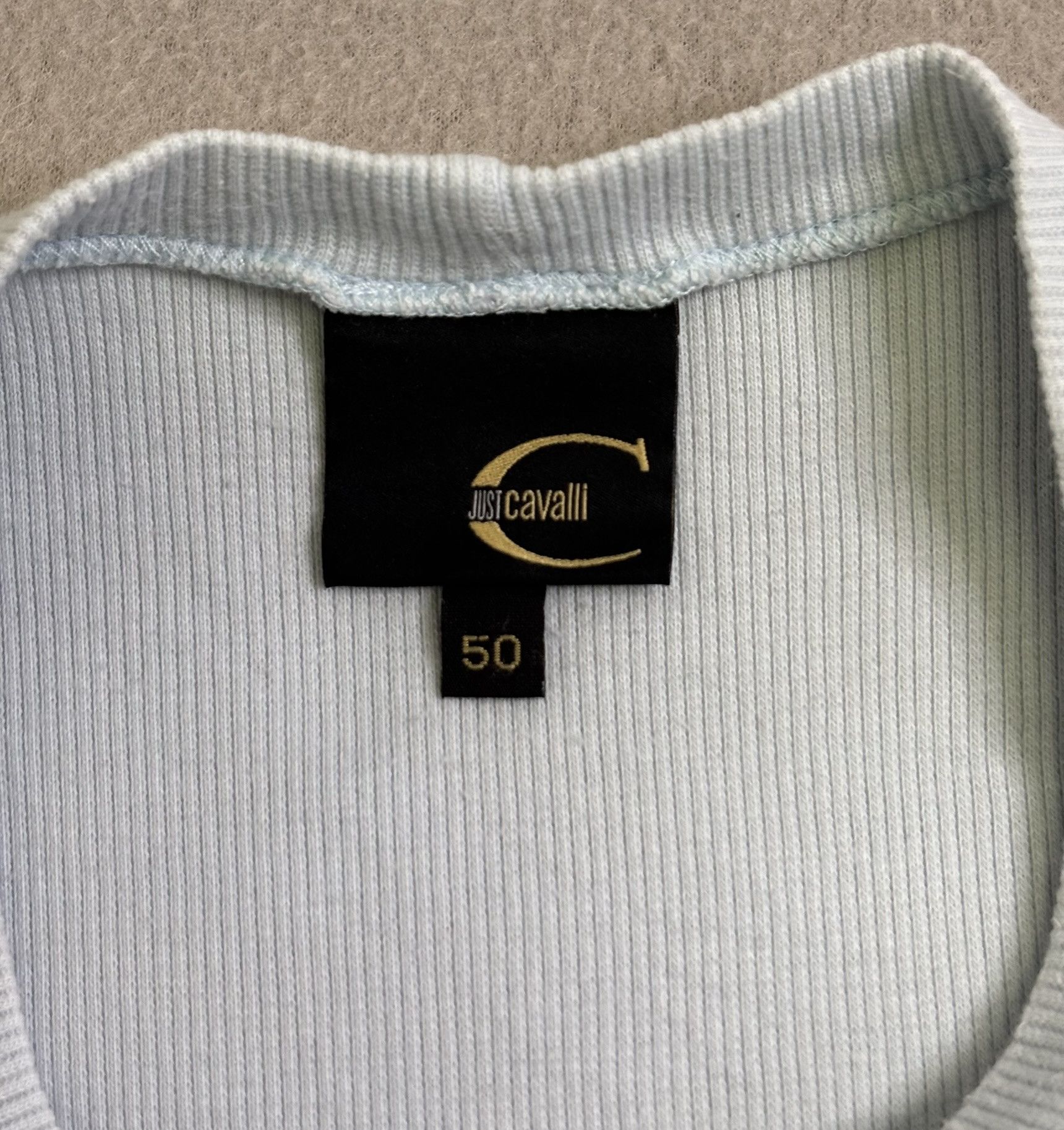 Just Cavalli × Roberto Cavalli Just Cavalli T-shirt Size 50 Size XL / US 12-14 / IT 48-50 - 9 Thumbnail