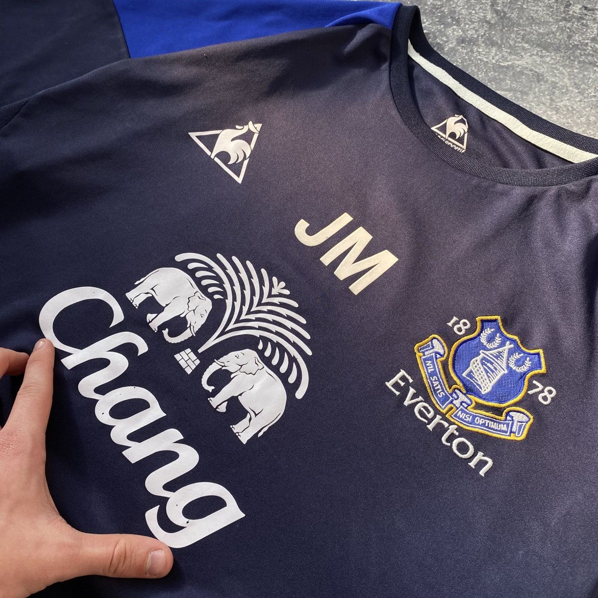 Le Coq Sportif Vintage Le Coq Sportif Everton Team soccer jersey Size US XL / EU 56 / 4 - 3 Thumbnail