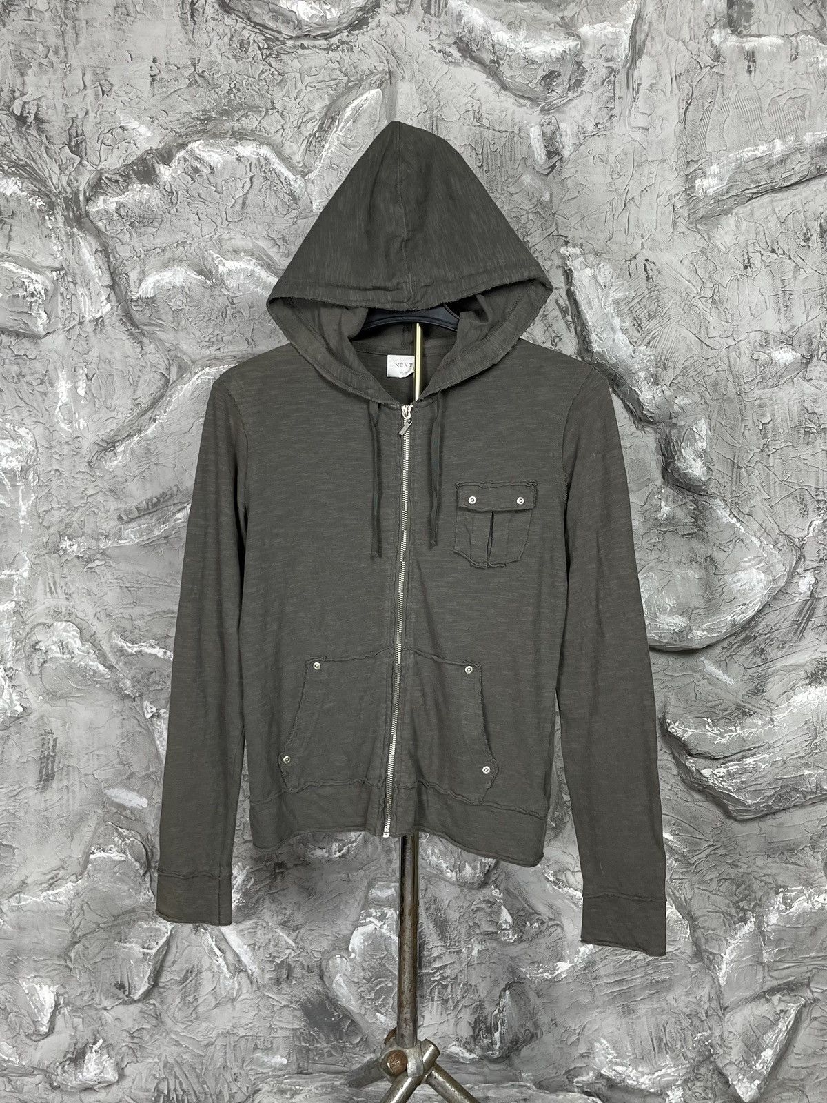 14th Addiction × Hysteric Glamour Vintage Punk Y2K Distressed Zip Hoodie IfSixWasNine Style Size US S / EU 44-46 / 1 - 3 Thumbnail