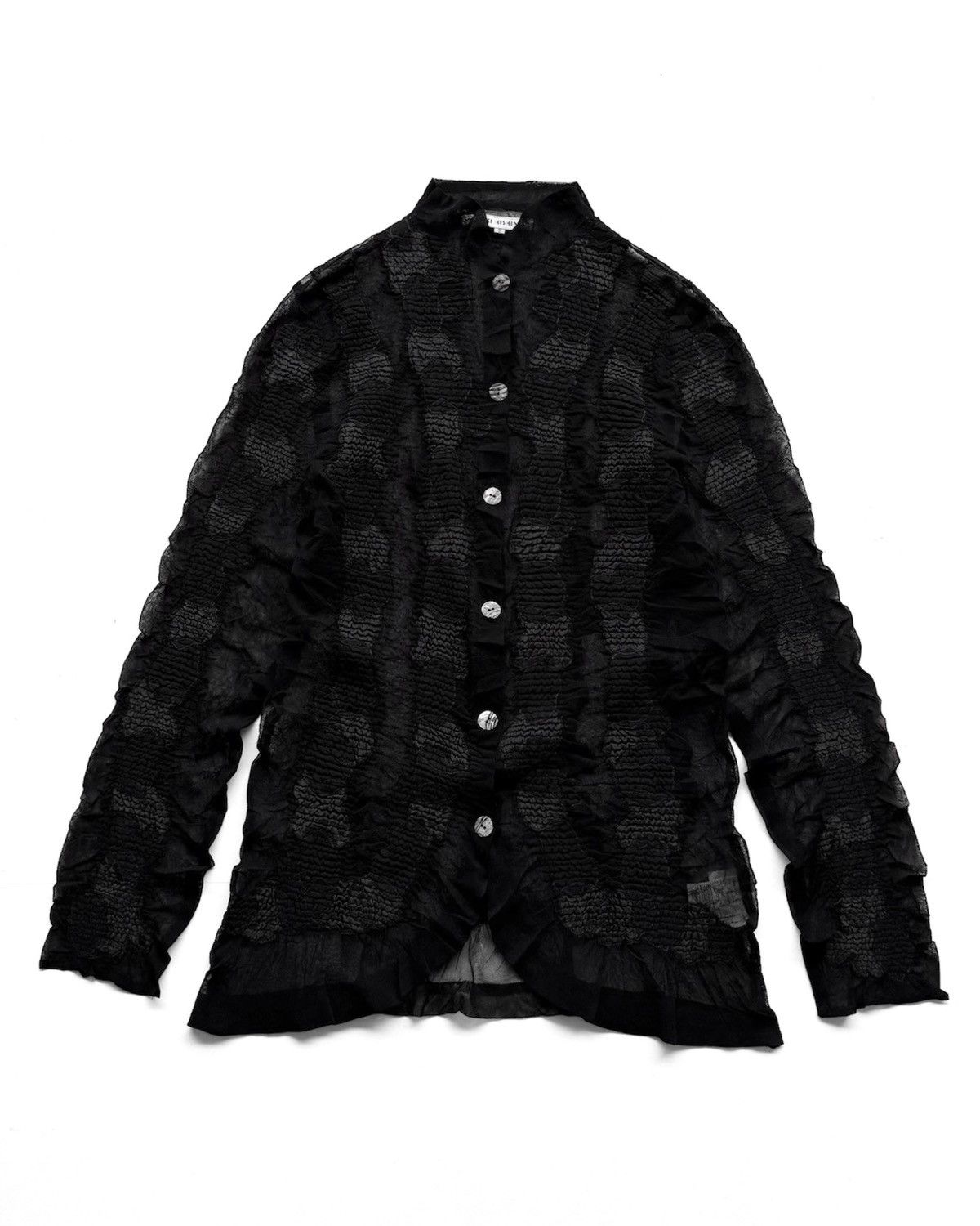 Issey Miyake YOSHIKI HISHINUMA WRINKLE BUTTON SHIRT Size M / US 6-8 / IT 42-44 - 1 Thumbnail