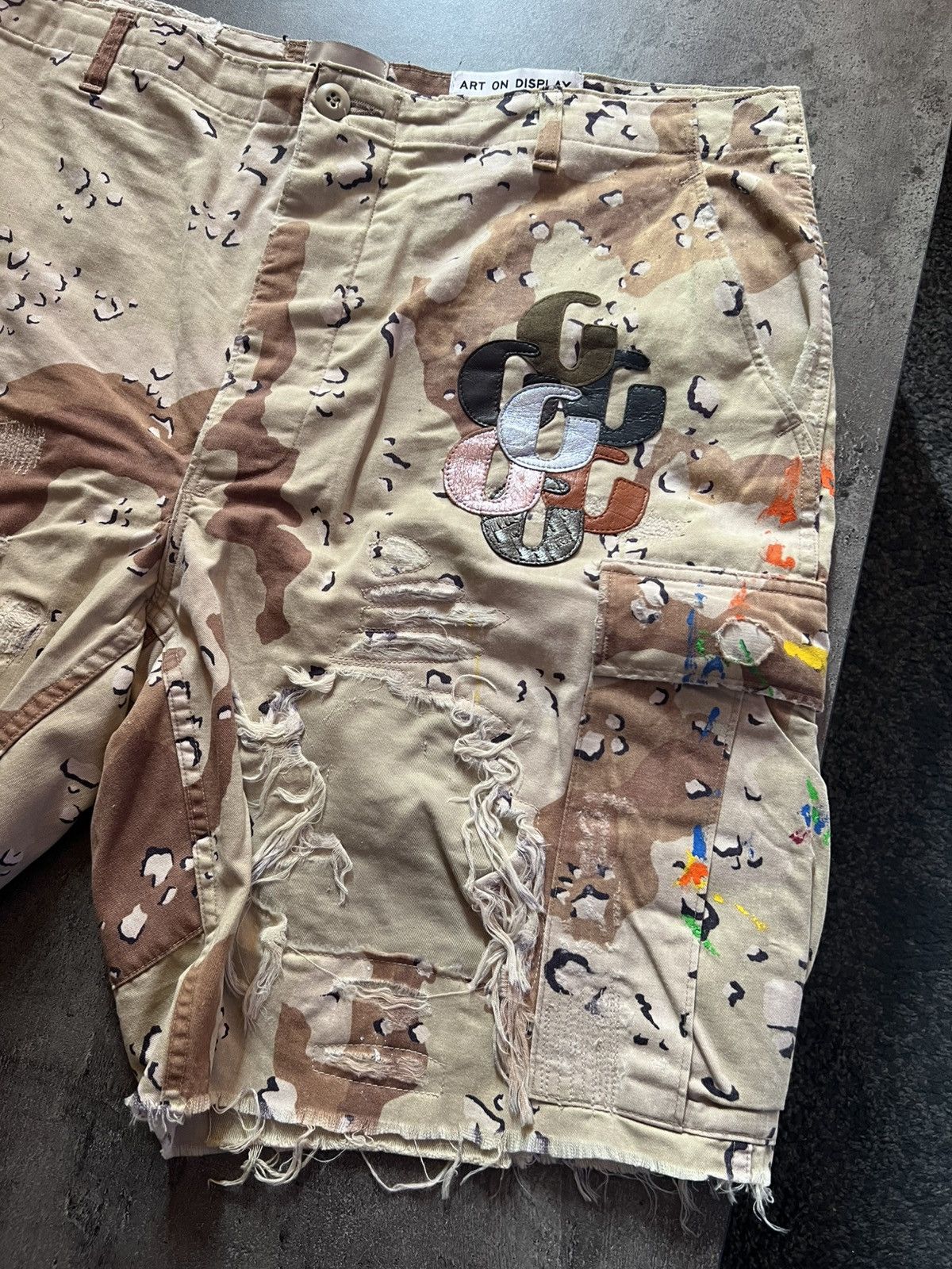 Gallery Dept. *final drop* Gallery Dept Desert Camo Shorts sz. 38 Size US 38 / EU 54 - 2 Thumbnail