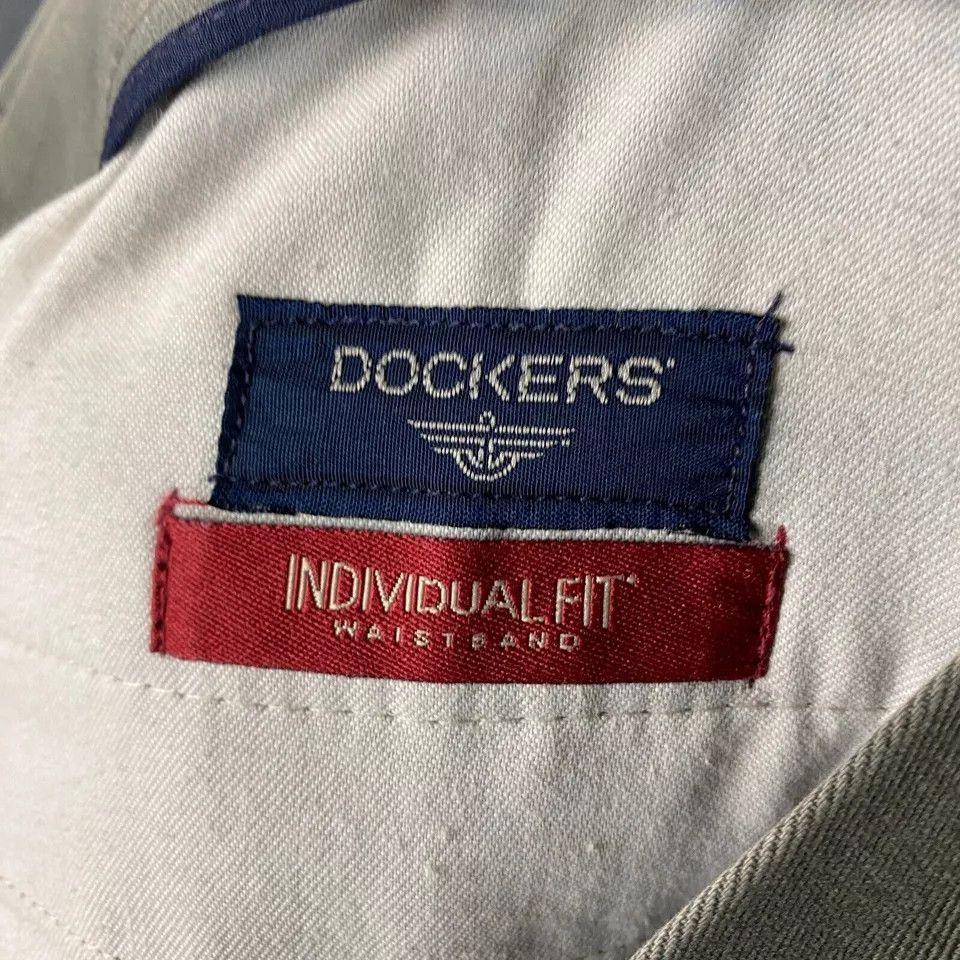 Dockers Dockers Slacks Men's 38x30 Individual Fit 100% Cotton Size US 38 / EU 54 - 8 Thumbnail