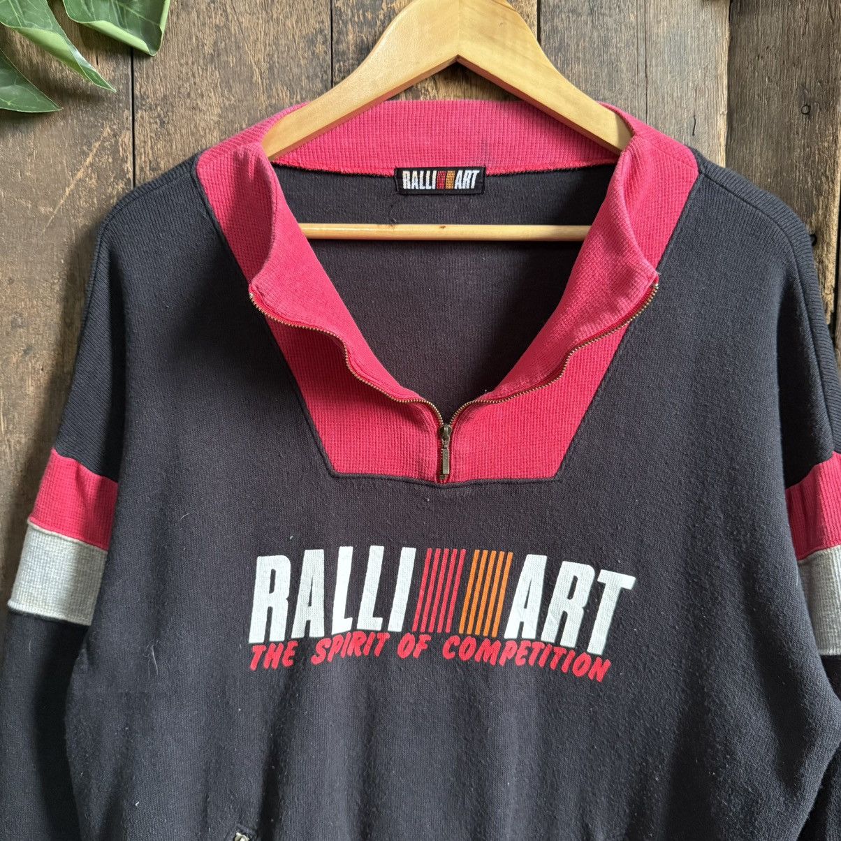 Other Vintage Ralliart Halfzipper Sweatshirt Size US M / EU 48-50 / 2 - 2 Thumbnail