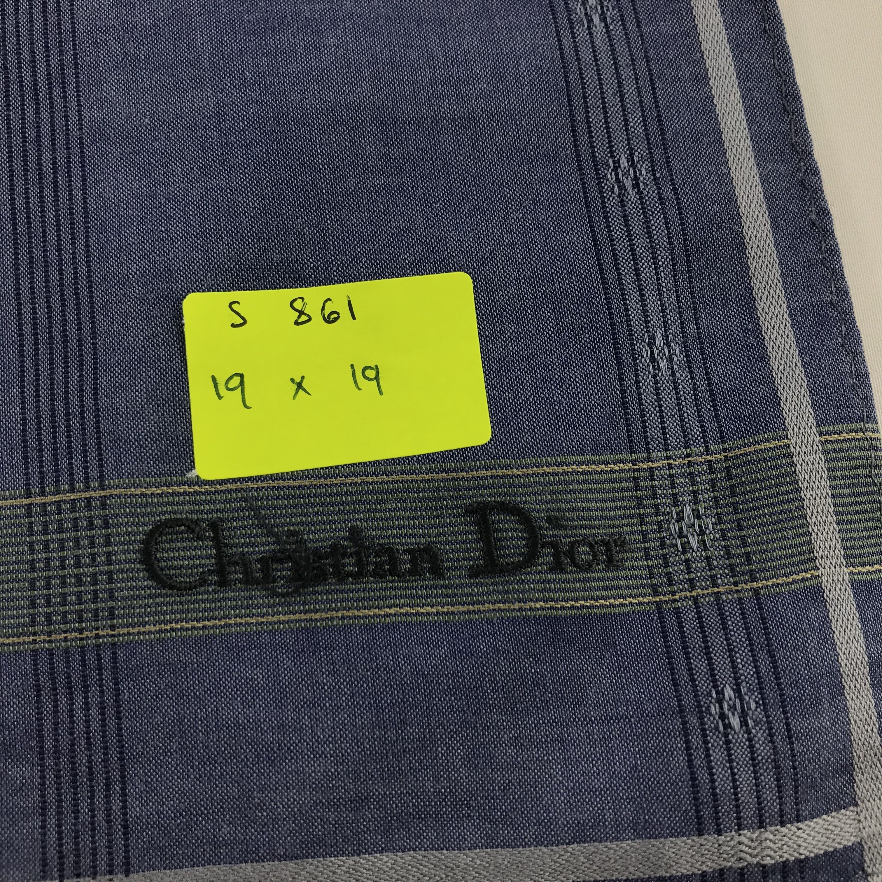Christian Dior Monsieur × Vintage Christian Dior Bandana / Handkerchief / Neckerchief - S861 Size ONE SIZE - 5 Thumbnail