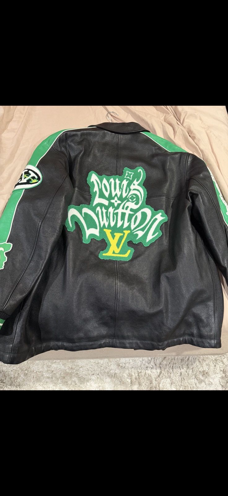 Louis Vuitton Louis Vuitton Virgil Abloh Leather Jacket Size US L / EU 52-54 / 3 - 1 Thumbnail