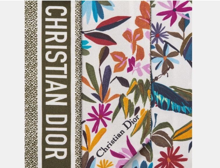 Dior o1w1db10425 41FAN10 Size: OS / Fantastica Mitzah Scarf Size ONE SIZE - 4 Thumbnail