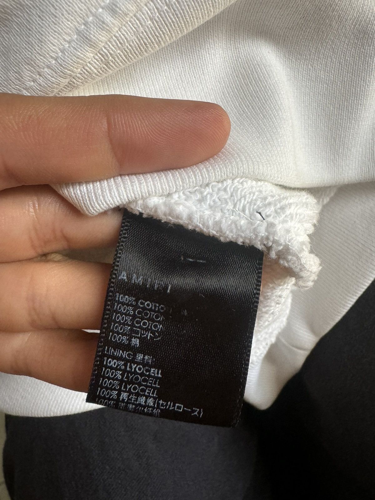 Amiri Amiri White logo hoodie Size US M / EU 48-50 / 2 - 7 Thumbnail