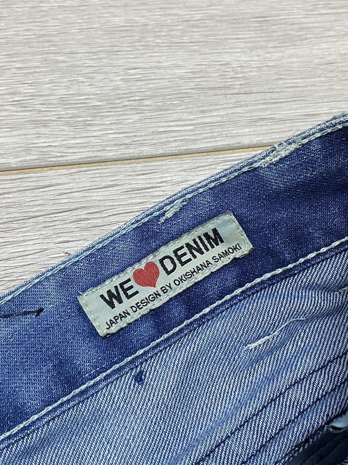 Vintage Japrag denim Okishana Samoki vintage patch work jeans Size US 34 / EU 50 - 6 Thumbnail