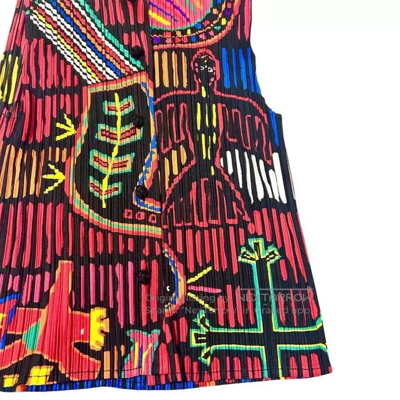 Issey Miyake Issey Miyake Ruched Waistcoat Size XL / US 12-14 / IT 48-50 - 4 Thumbnail