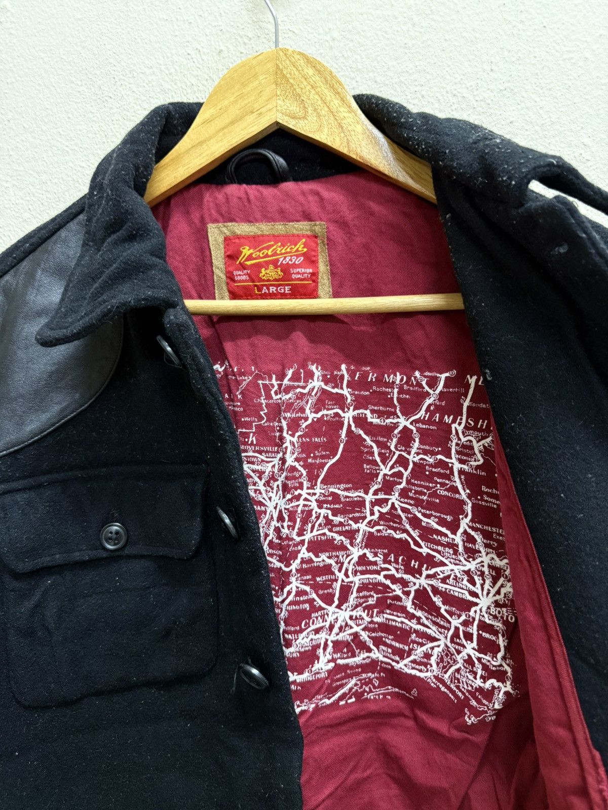Designer × Japanese Brand × Woolrich Woolen Mills Woolrich wool coats jacket Size US M / EU 48-50 / 2 - 17 Thumbnail