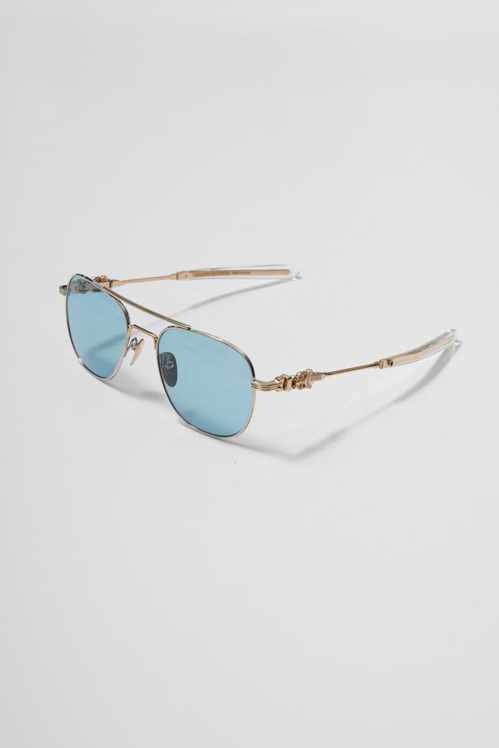 Chrome Hearts CHROME HEARTS WENCE SHINY SILVER/GOLD PLATED-CRYSTAL Size ONE SIZE - 1 Thumbnail