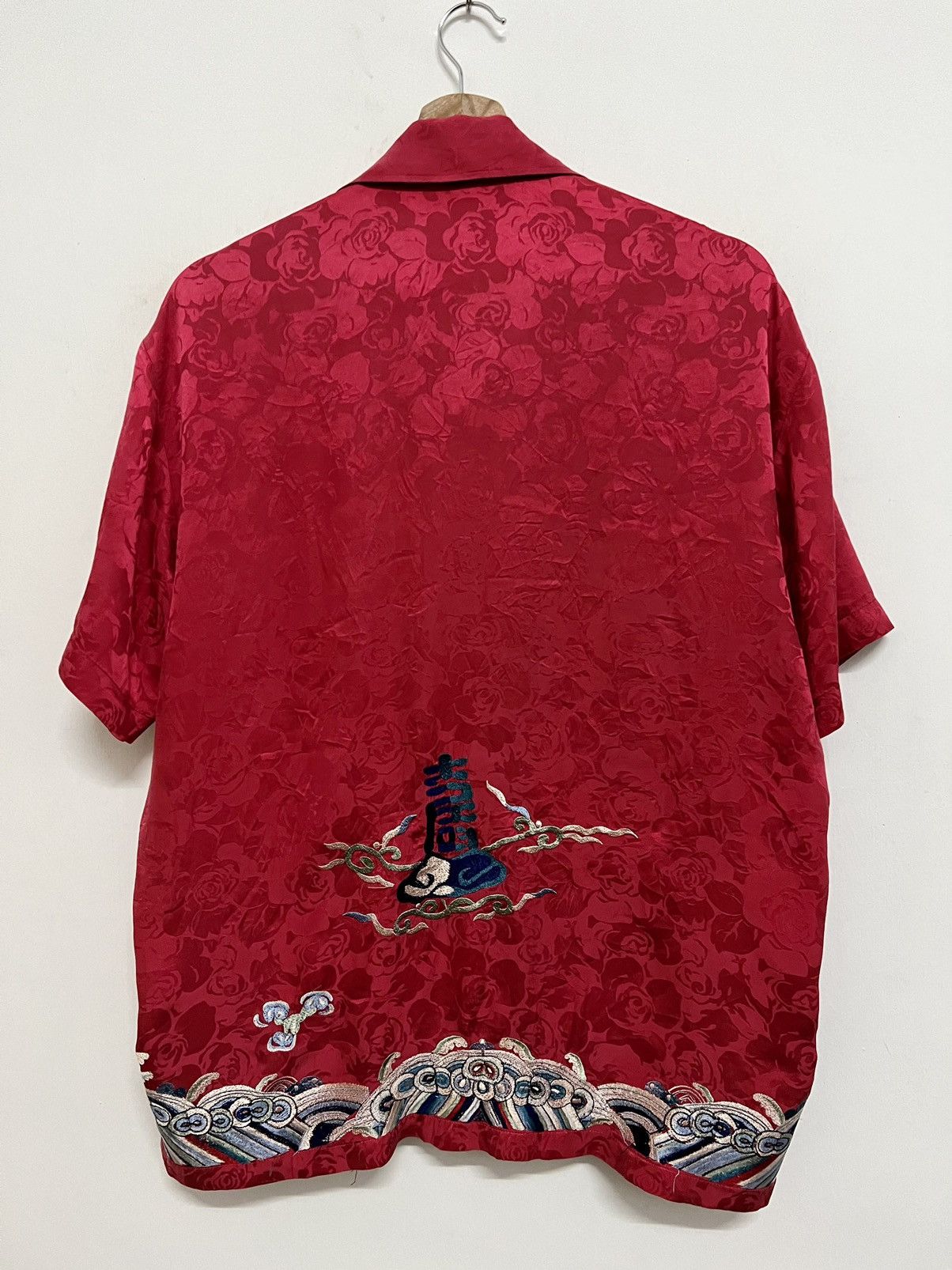 Japanese Brand × Johnbull VINTAGE JOHN BULL EMBROIDERY FLORAL SAMPLE SHIRT Size US M / EU 48-50 / 2 - 13 Thumbnail