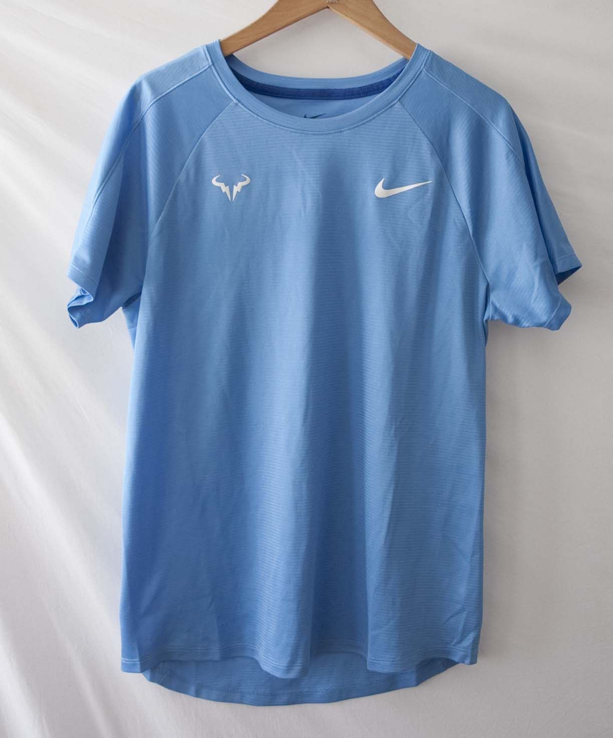 Nike Nike Rafa Nadal 2023 Tennis Shirt Size M Blue Dri-Fit Size US M / EU 48-50 / 2 - 1 Thumbnail
