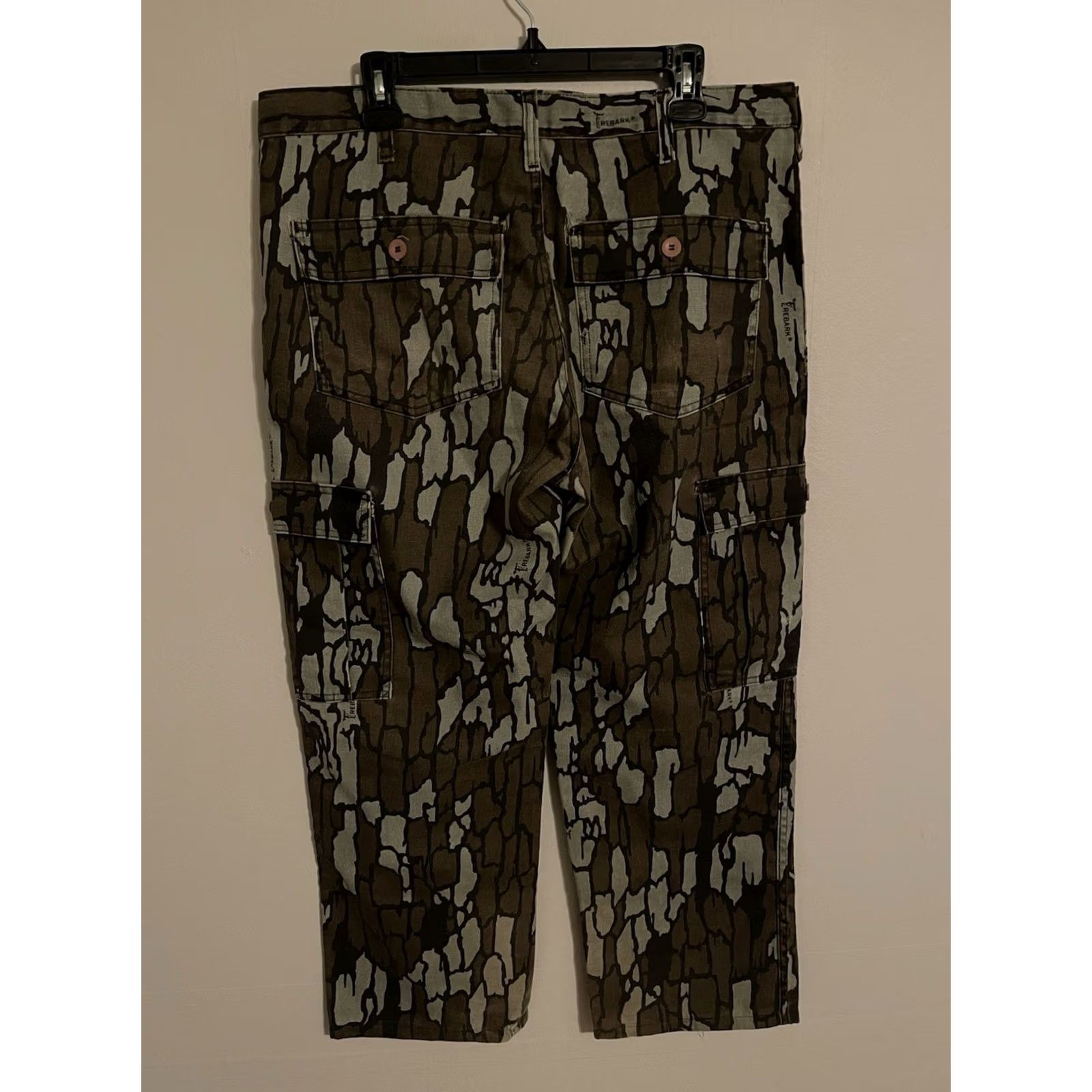 Vintage VINTAGE RedHead Blue Bill Made USA Trebark Camo Cargo Pants Men's 38x29 Size US 38 / EU 54 - 3 Thumbnail