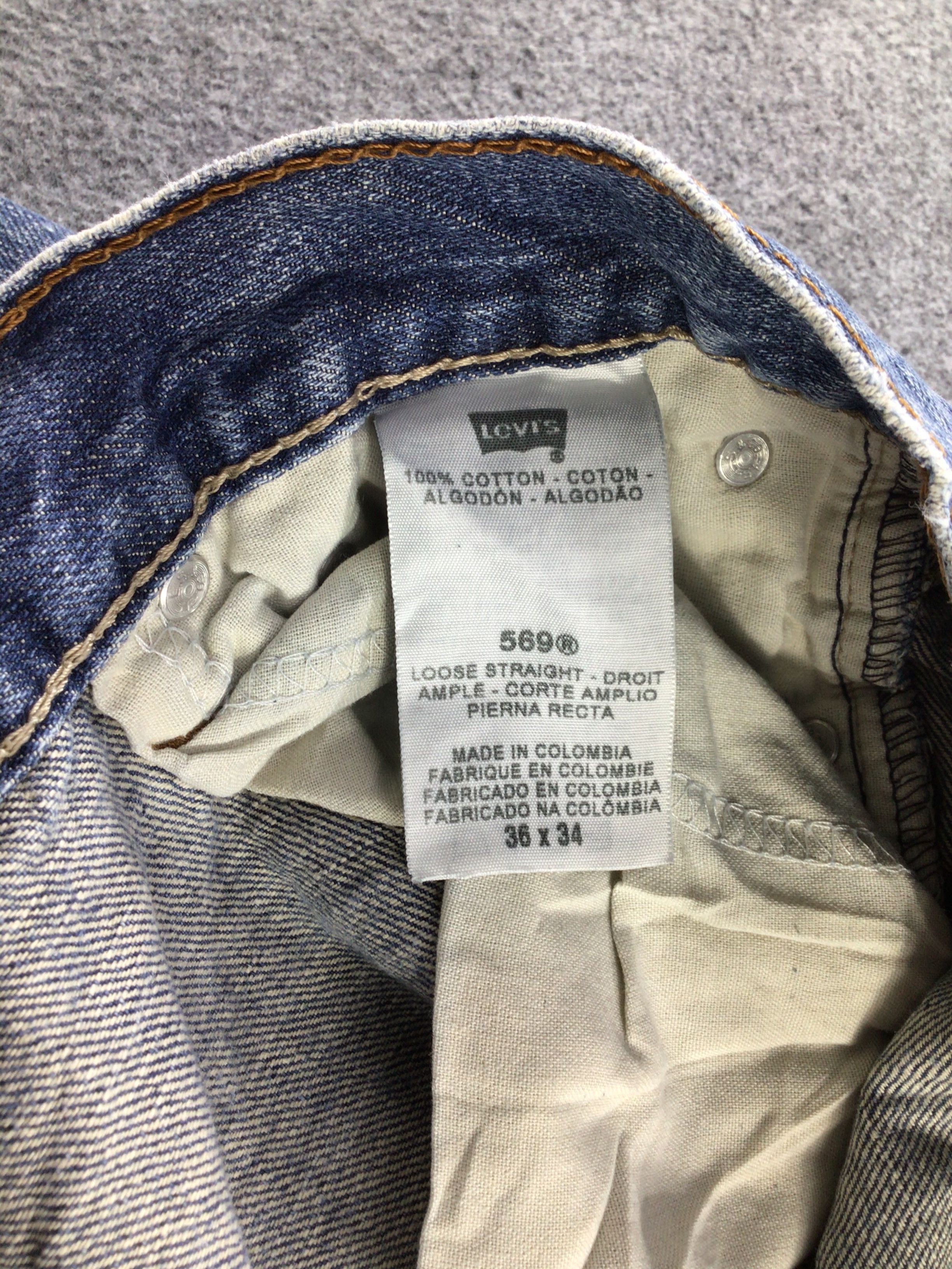 Levi's × Vintage Vintage Levis 569 Jeans-JM207 Size US 39 - 10 Thumbnail