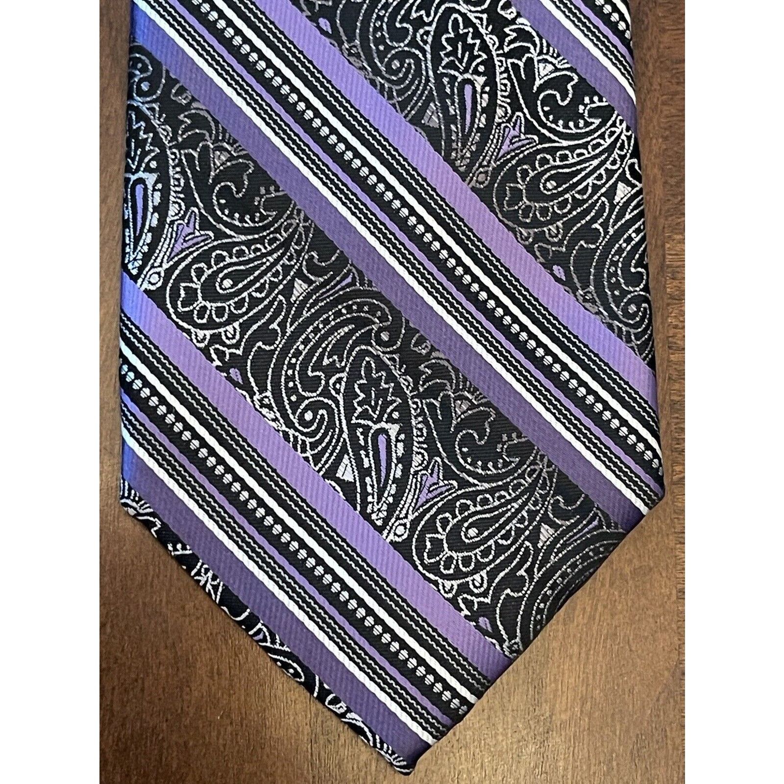 Other Platinum Designs Purple Gray Black Hand Made Polyester China Size ONE SIZE - 1 Thumbnail