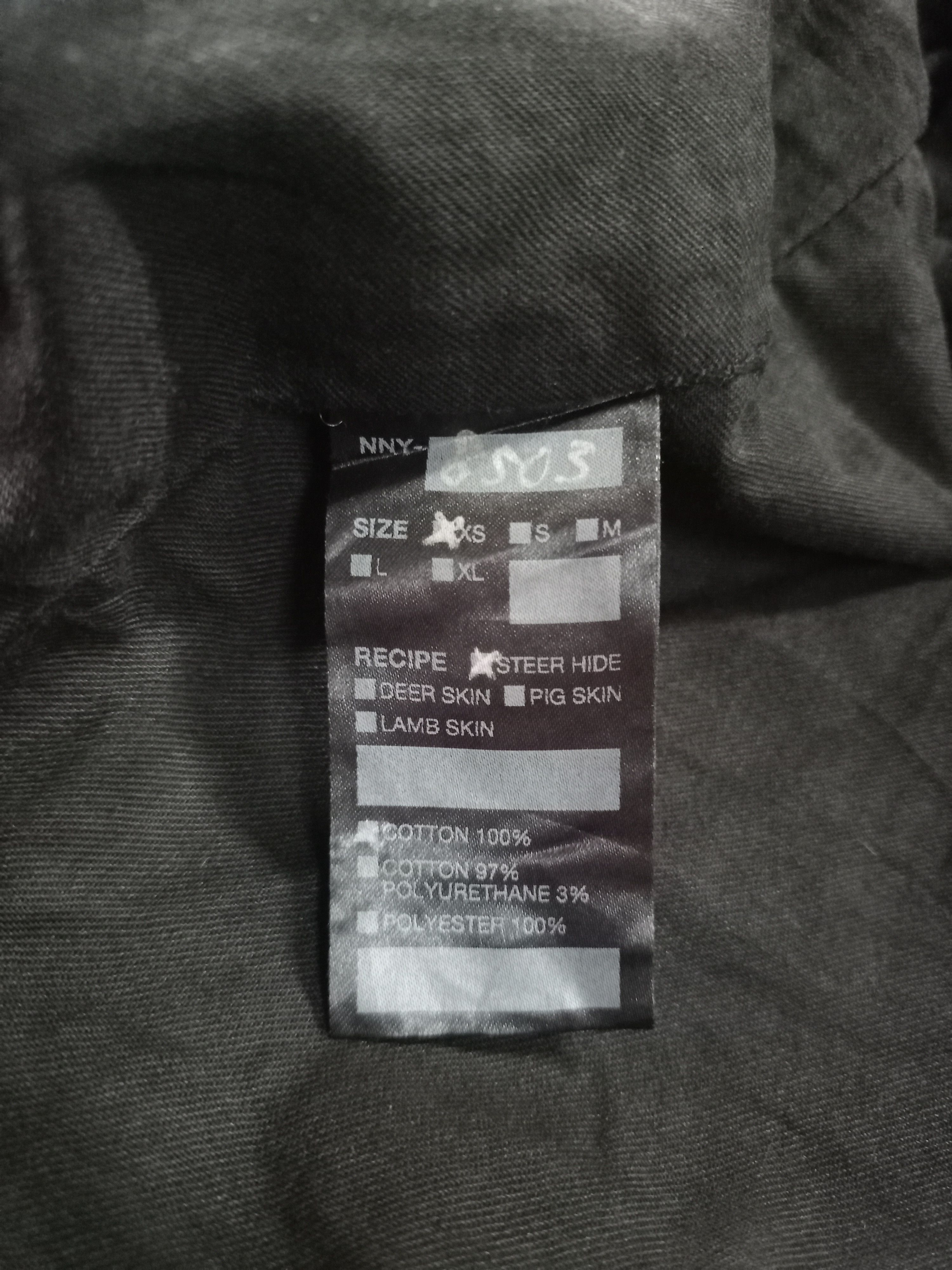 Japanese Brand No, No, Yes! Leather Jacket Size US XS / EU 42 / 0 - 8 Thumbnail