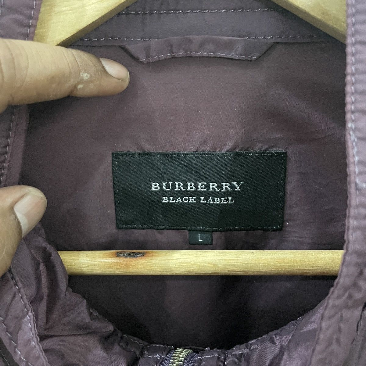 Burberry Vintage Y2k Burberry Black Label Windbraker Jacket Size L / US 10 / IT 46 - 5 Thumbnail