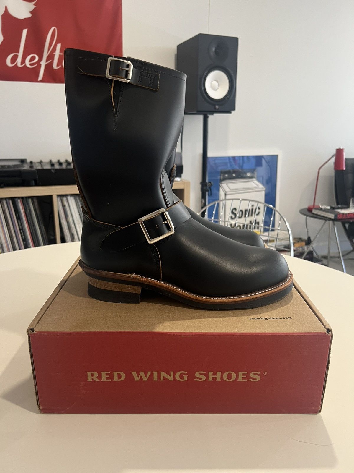 Red Wing Red Wing 2966 Engineer Boots Size US 9 / EU 42 - 2 Thumbnail