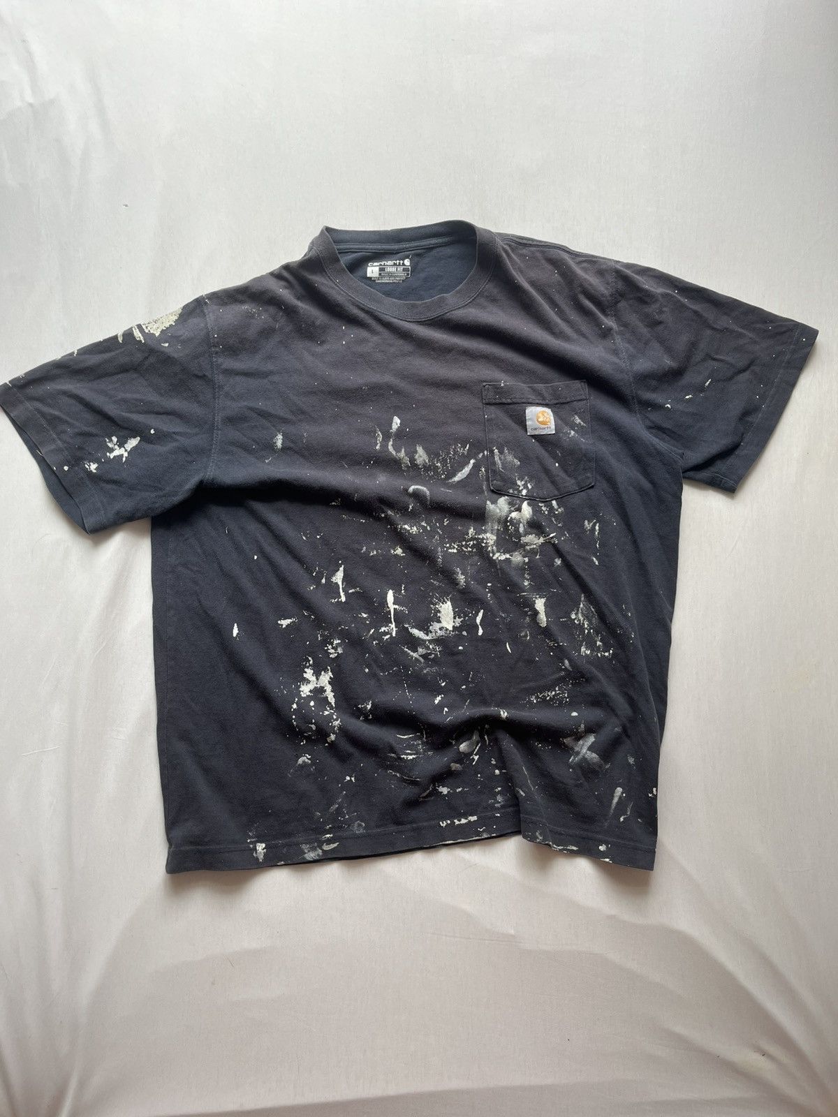 Carhartt Carhartt baggy fit streetwear vintage 2000s painted t shirt Size US L / EU 52-54 / 3 - 1 Thumbnail