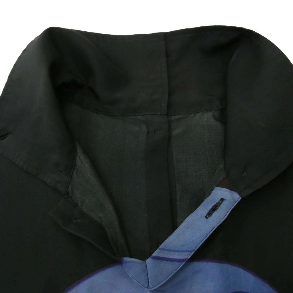 Yohji Yamamoto Yohji Yamamoto POUR HOMME 18SS HW-B31-419 Silk Blouse Size US M / EU 48-50 / 2 - 3 Thumbnail