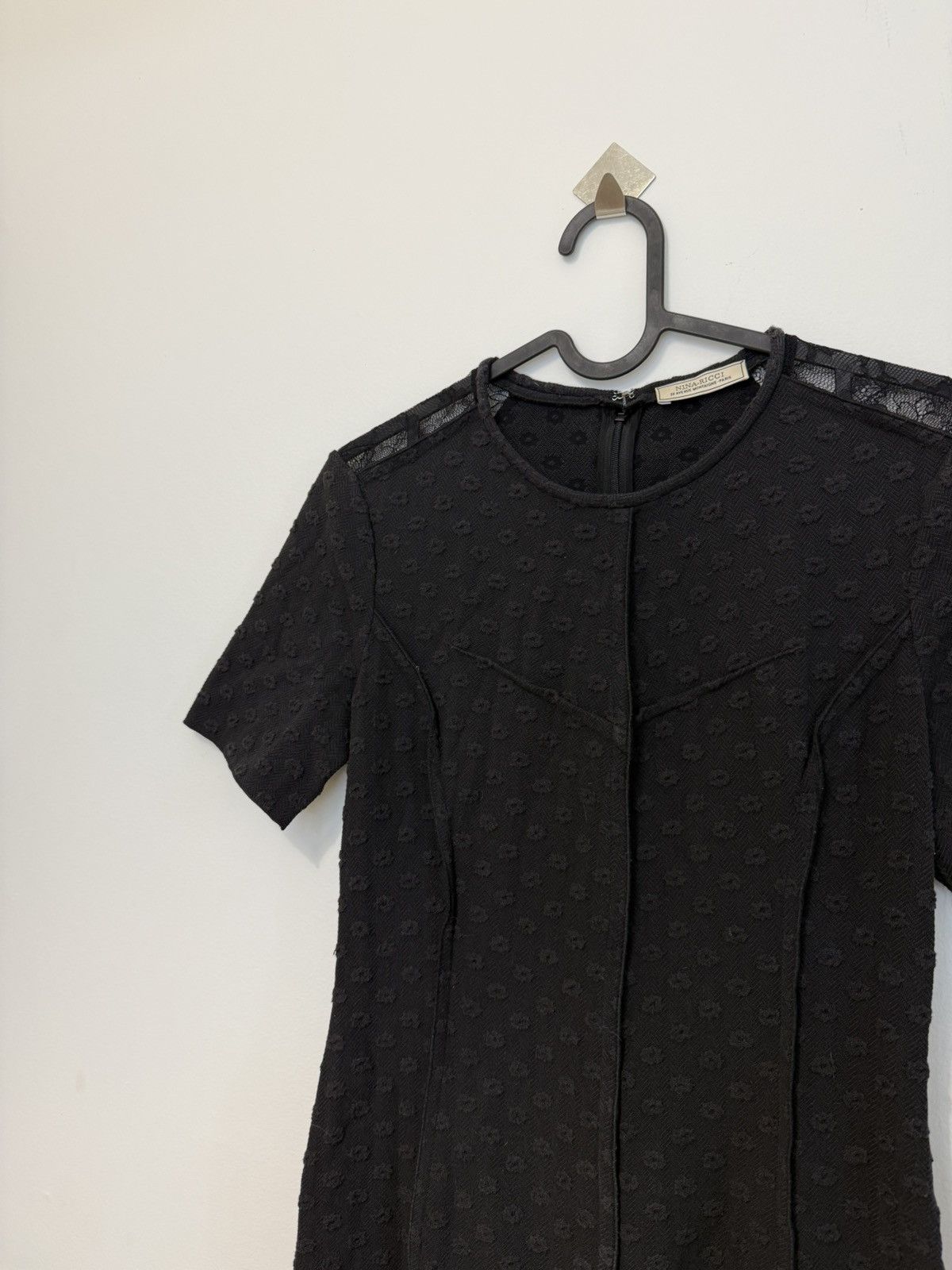 Nina Ricci Nina Ricci Black Dress – Fall 2011 Collection Size M / US 6-8 / IT 42-44 - 8 Thumbnail