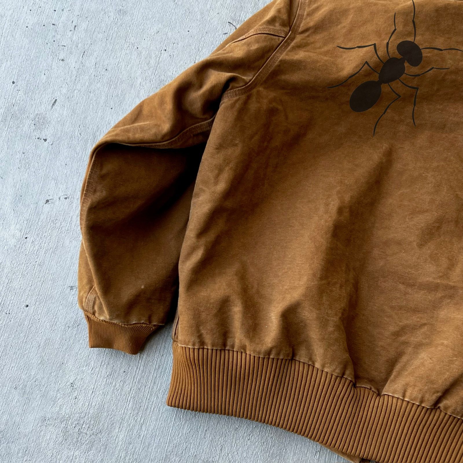 Carhartt × Vintage Carhartt J130 BRN brown hooded work wear jacket Size US XXL / EU 58 / 5 - 10 Thumbnail