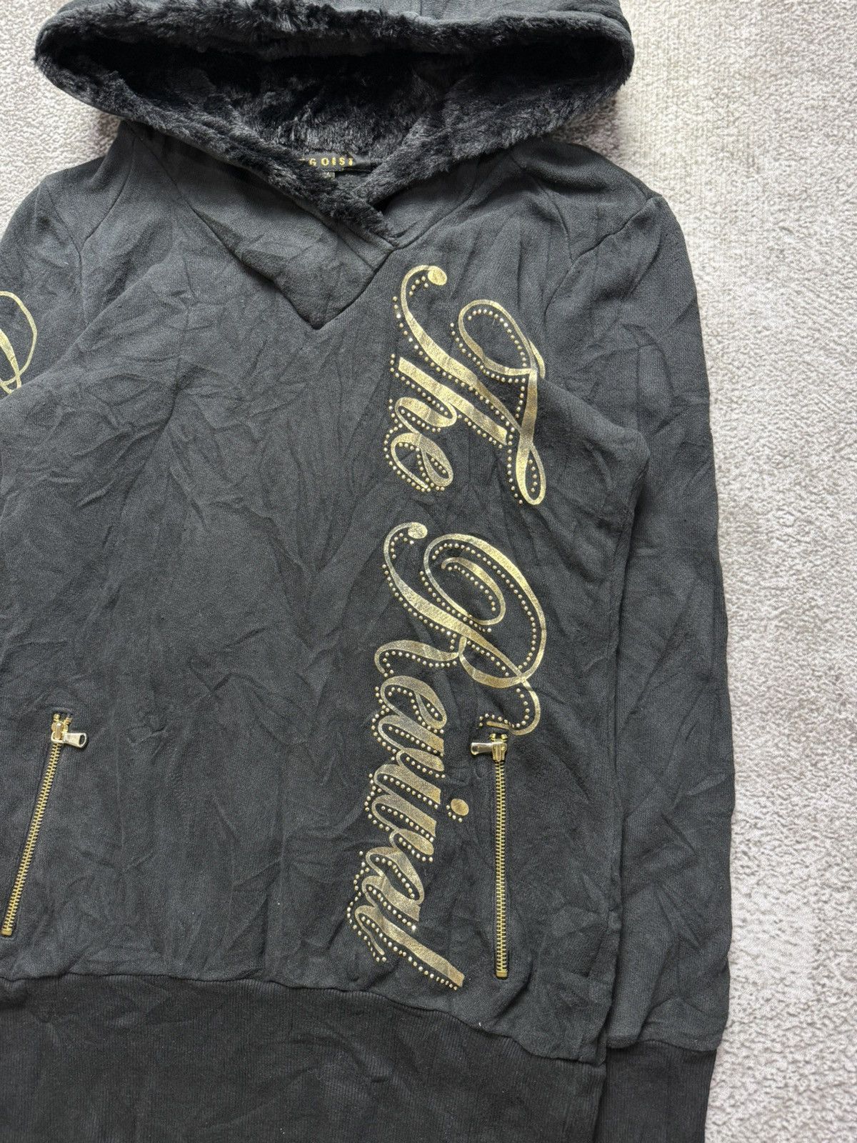 Yohji Yamamoto Egoist glitter wings hoodie Ifsixwasnine lgb style Size US M / EU 48-50 / 2 - 3 Thumbnail