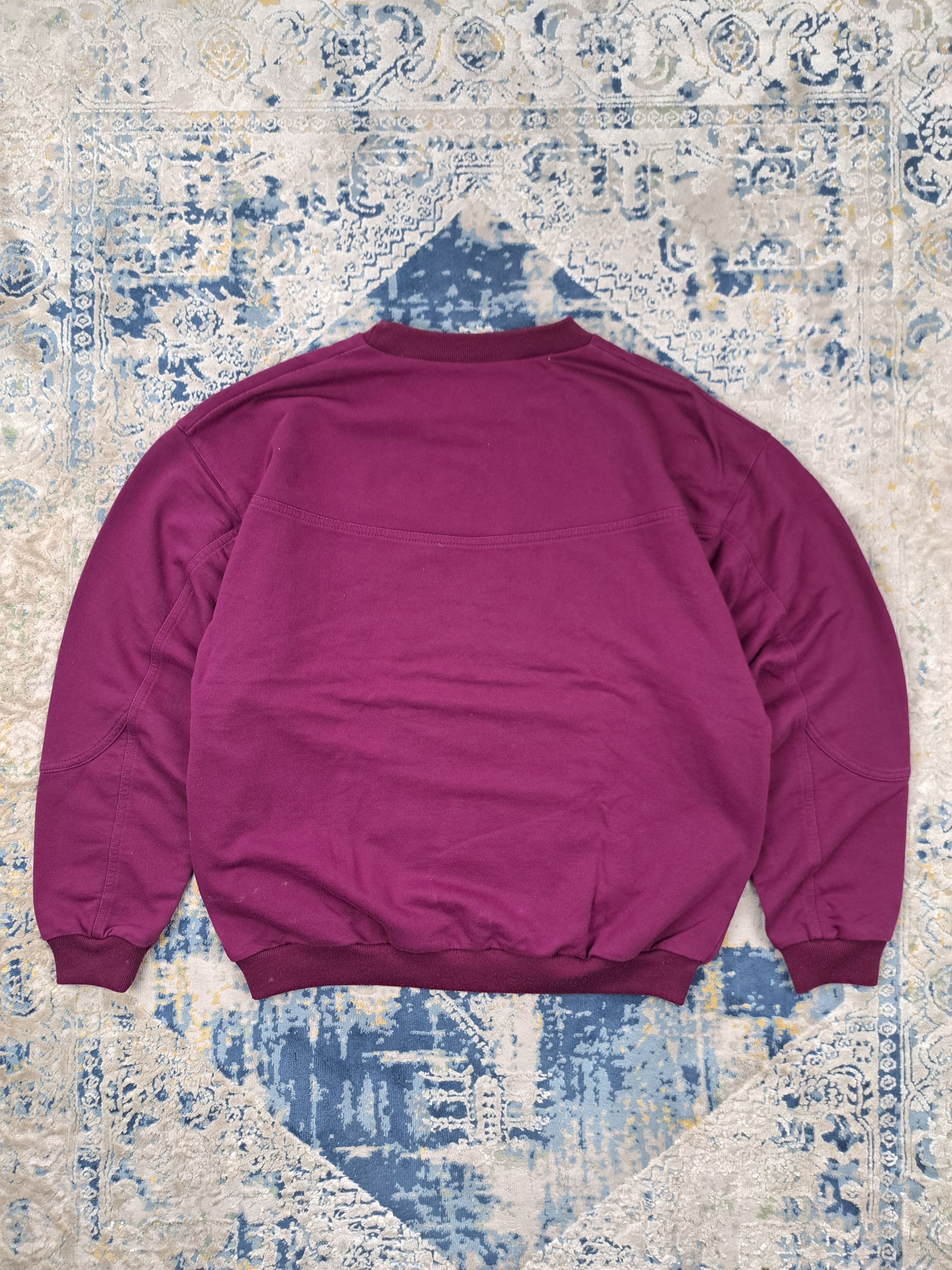 Nike Vintage 80s Nike Purple Sweatshirt Boxy Fit Crewneck Size US M / EU 48-50 / 2 - 6 Thumbnail