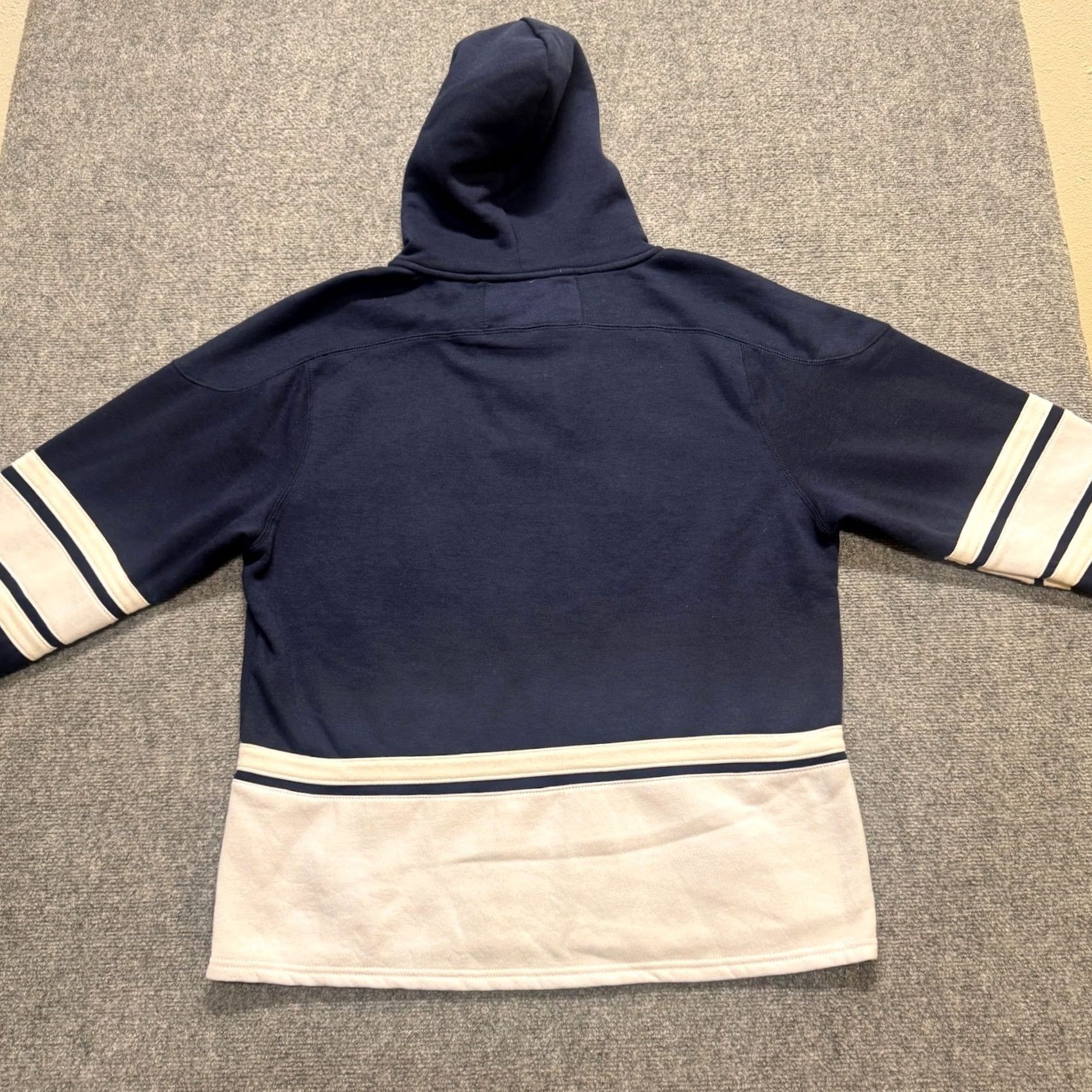 Vintage Colosseum Hoodie Men XL Pullover Blue Penn State Nittany Lions Lace Distressed Nittany Lions Football Size US XL / EU 56 / 4 - 3 Thumbnail