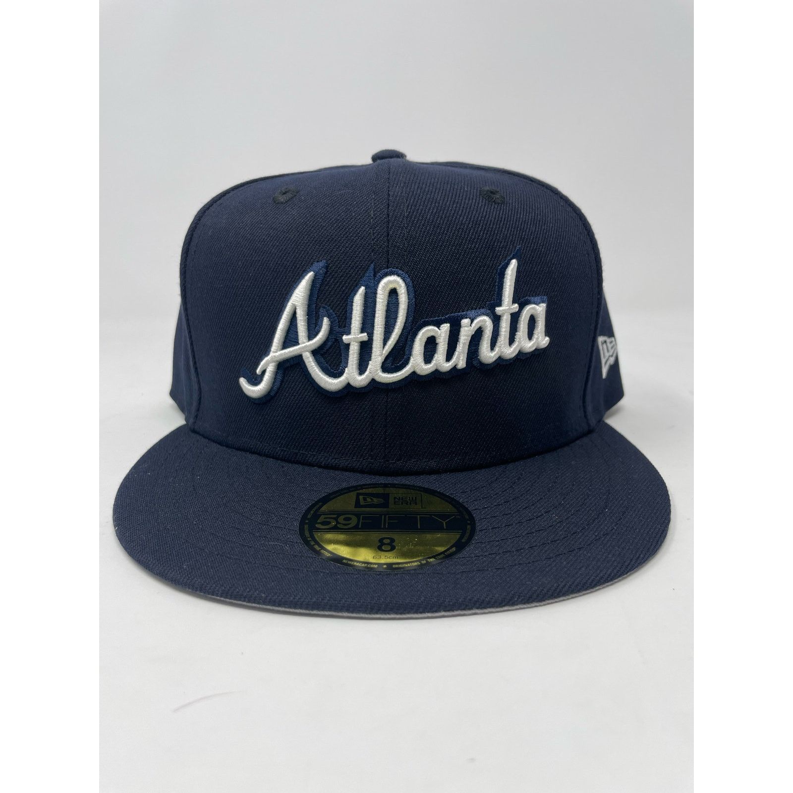 New Era 59Fifty Atlanta Braves City New Era Fitted Hat Men’s Size 8 Size ONE SIZE - 1 Thumbnail