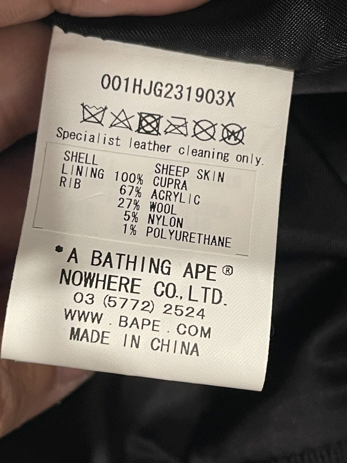 Bape × Coach Black Bape X Coach Shark Leather Jacket Size US L / EU 52-54 / 3 - 8 Thumbnail