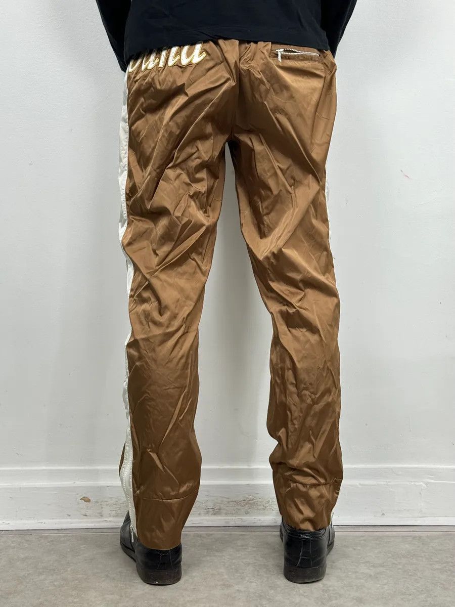 Dolce & Gabbana AW2005 Dolce & Gabbana Green Nylon Boxing Track Pants Size US 31 - 3 Thumbnail