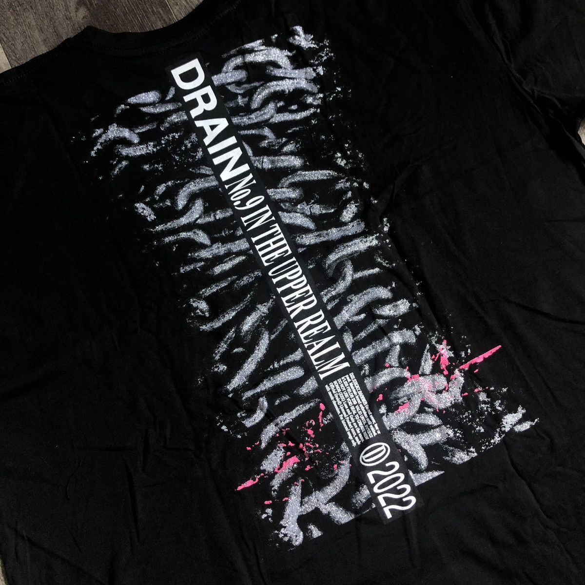 Drain Gang × Sad Boys Bladee Drain Gang Upper Realm LA Pop Up Exclusive Tee Shirt Size US XL / EU 56 / 4 - 6 Thumbnail
