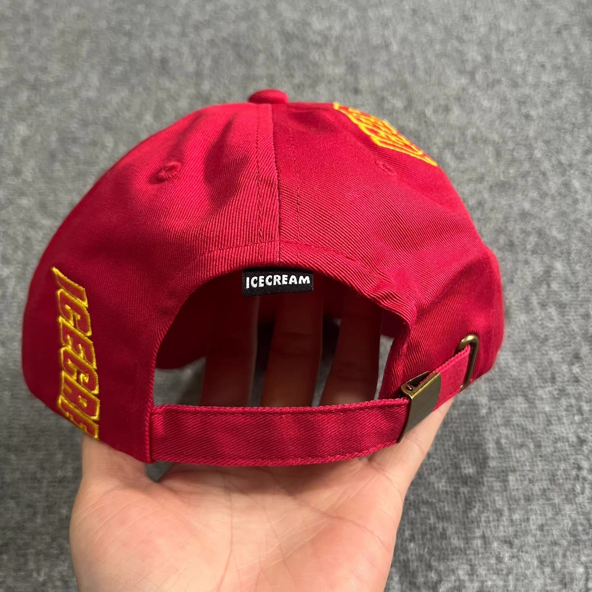 Billionaire Boys Club BBC ICECREAM Arch Embroidered Curved Brim Baseball Cap Q7 Size ONE SIZE - 6 Thumbnail