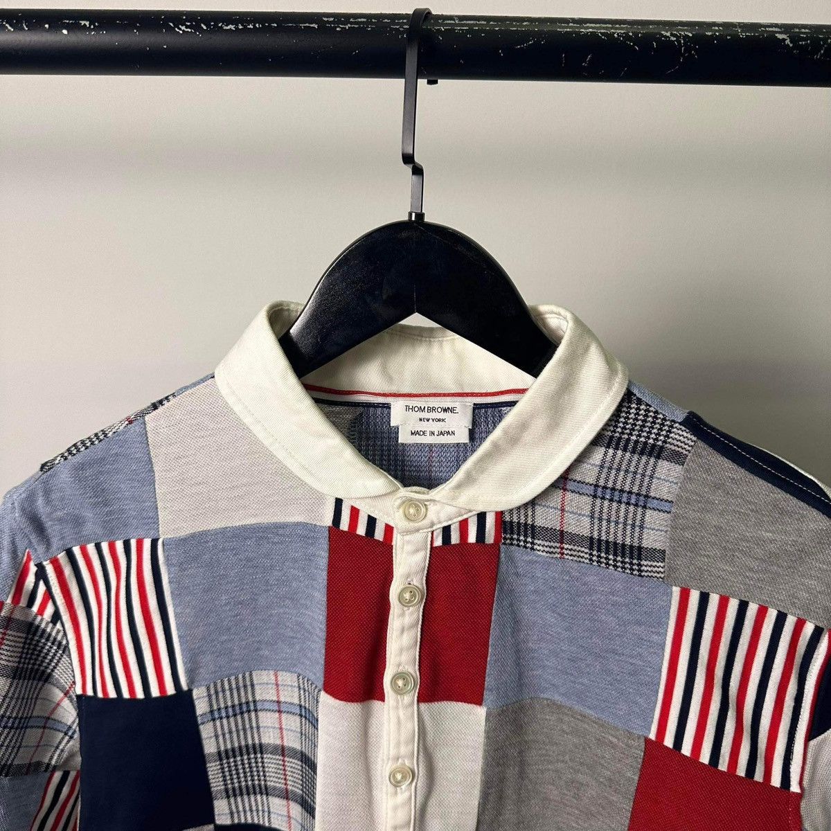 Designer × Thom Browne THOM BROWNE POLO SHIRT Size US L / EU 52-54 / 3 - 4 Thumbnail